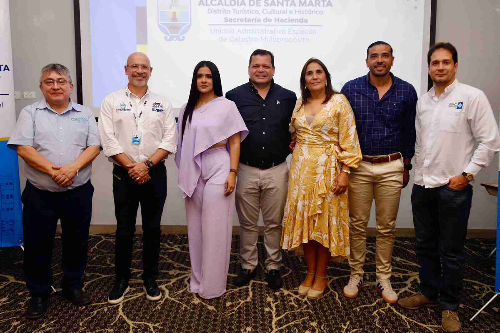 Alcaldía de Santa Marta avanza en la socialización nivel 1 del Proceso de Actualización Catastral 2025